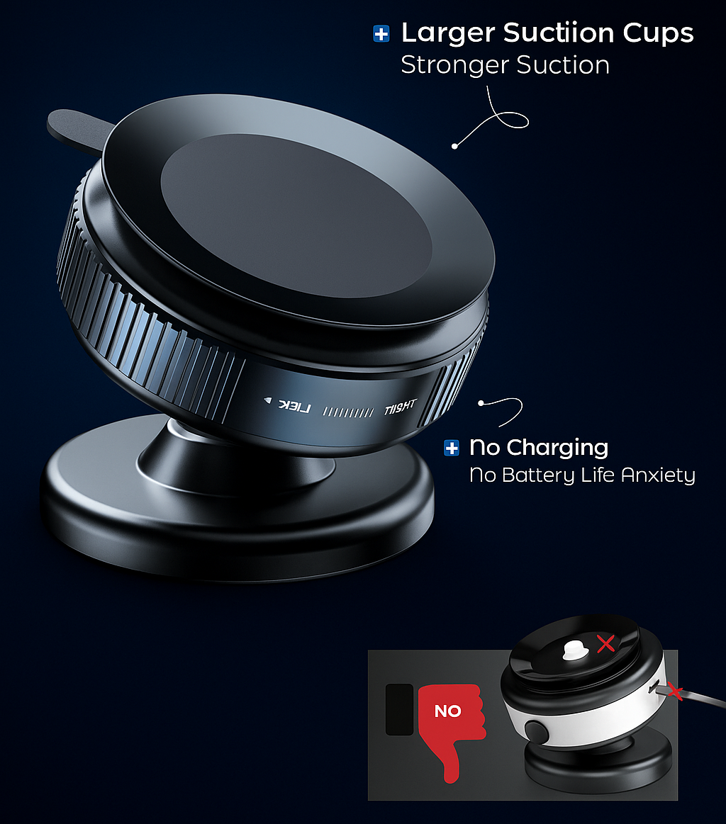 360° Magnetic Phone Mount (Basic) Variant